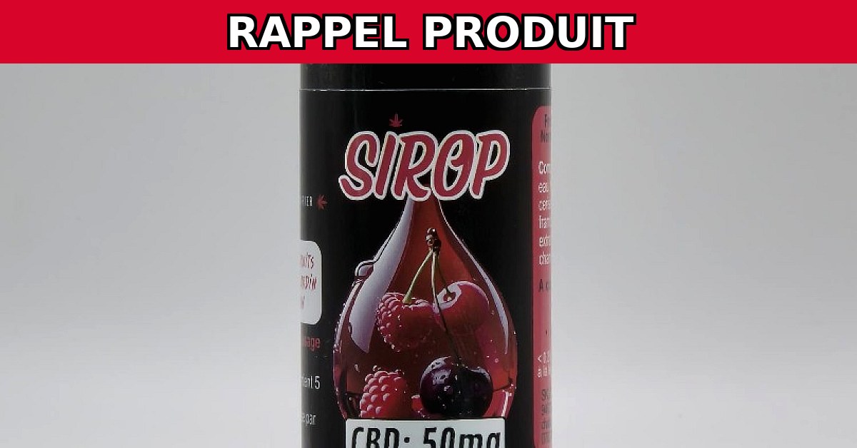 Alerte Rappel : Sirop aux Fruits Rouges du Jardin Contaminé !