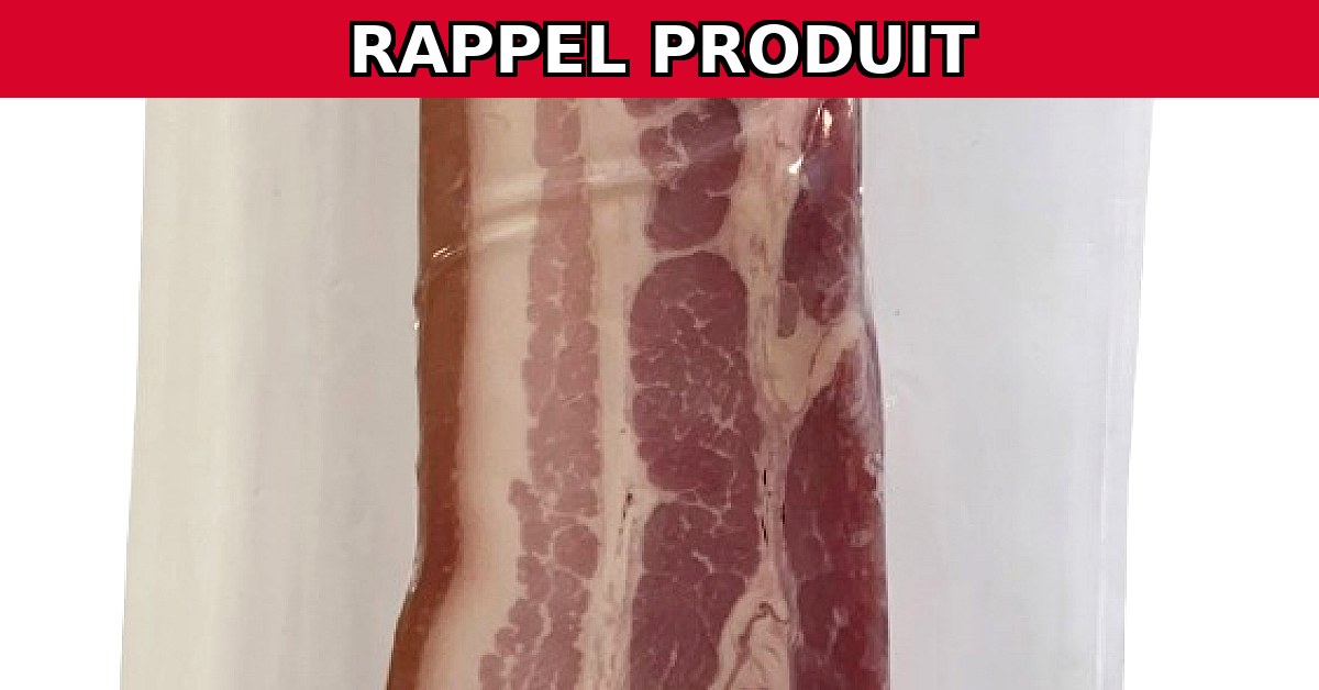 Rappel urgent : Bloc Poitrine Cuite à Plat contaminé par Listeria
