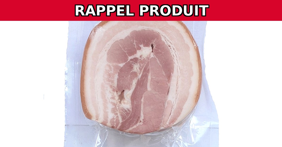 Alerte Sécurité : Rappel de Poitrine Cuite Roulée Contaminée