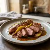 Aiguillettes de Canard aux Poires et Quatre Épices : Recette Gourmande et Facile