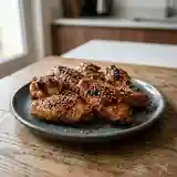Ailes de poulet marinées au soja, croustillantes et savoureuses