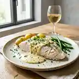 Ailes de raie à la sauce mousseline moutardée, un plat raffiné et savoureux