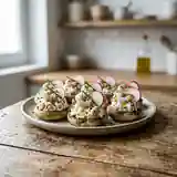 Amusettes aux crevettes et champignons