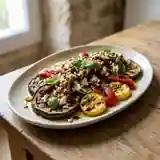 Antipasti savoureux aux tomates séchées et légumes grillés