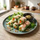 Apéritif asiatique gourmand : assortiment de bouchées savoureuses