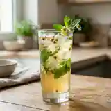 Apéritif rafraîchissant à la camomille et agrumes