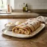 Apfelstrudel Autrichien Traditionnel : Délicieux Strudel aux Pommes