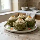Artichauts farcis au saumon fumé : recette gourmande et facile