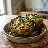 Artichauts farcis savoureux à la provençale