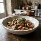 Assiette canaille gourmande aux rognons et lardons