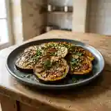 Aubergines épicées grillées à la méditerranéenne