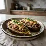 Aubergines farcies à la bonifacienne : recette traditionnelle savoureuse