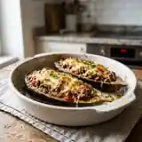 Aubergines Farcies au Gruyère Fondant : Recette Facile et Savoureuse