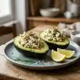 Avocat farci à la volaille : recette simple pour utiliser vos restes