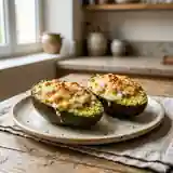 Avocats gratinés au roquefort : recette facile et gourmande