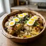 Bacalhau à l'Algarve : Morue Fondante et Olives