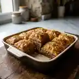 Baklavas croustillants au miel et fruits secs