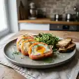 Ballotins de saumon fumé aux œufs mollets : recette raffinée et gourmande