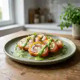 Baluchons de saumon fumé au coulis de cerfeuil : entrée raffinée et fraîche