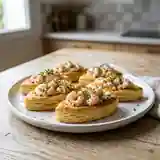 Barquettes de crevettes gourmandes à la sauce citronnée
