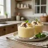 Bavarois à la banane onctueux et facile