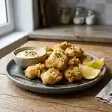 Beignets de seiche au citron