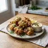 Beignets de crêtes de coq