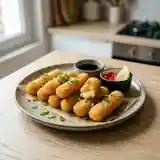 Beignets de fromage asiatiques croustillants et savoureux