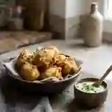 Beignets de salsifis dorés