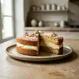 Biscuit aux amandes et crème mousseline onctueuse : recette gourmande et facile