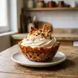 Bol gourmand de nougatine croustillante et crème onctueuse