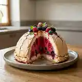 Bombe glacée meringuée maison : dessert glacé gourmand et facile