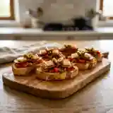 Bouchées Chorizo et Manchego Fondant