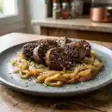 Boudin noir aux oignons fondants : recette traditionnelle savoureuse