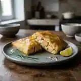 Brick croustillant au saumon frais et fêta fondante