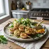 Brochettes de Coquilles Saint-Jacques Grillées à la Provençale