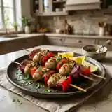 Brochettes d'huîtres grillées au piment