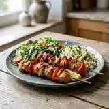 Brochettes gourmandes maison : recette facile et savoureuse