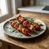 Brochettes grillées aux épices savoureuses