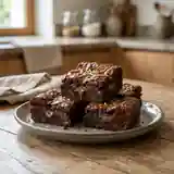 Brownies fondants caramélisés au chocolat