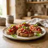Bruschetta Italienne Authentique : Recette Facile et Savoureuse