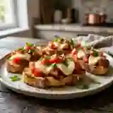 Bruschetta mozzarella ail et basilic