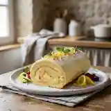 Bûche de Noël à la Crème de Citron Maison