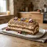 Bûche de Noël au pain d'épices : recette gourmande et festive