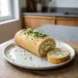 Bûche au fromage frais et ciboulette