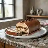 Bûche glacée au café : dessert frais et gourmand