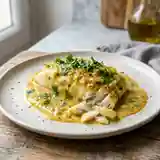 Cabillaud fondant à la sauce onctueuse au curry