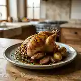Caille Farcie aux Saveurs Authentiques