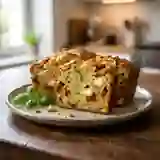 Cake Tomate Séchée, Chèvre et Basilic
