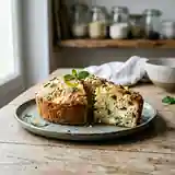 Cake moelleux à la feta et à la menthe fraîche